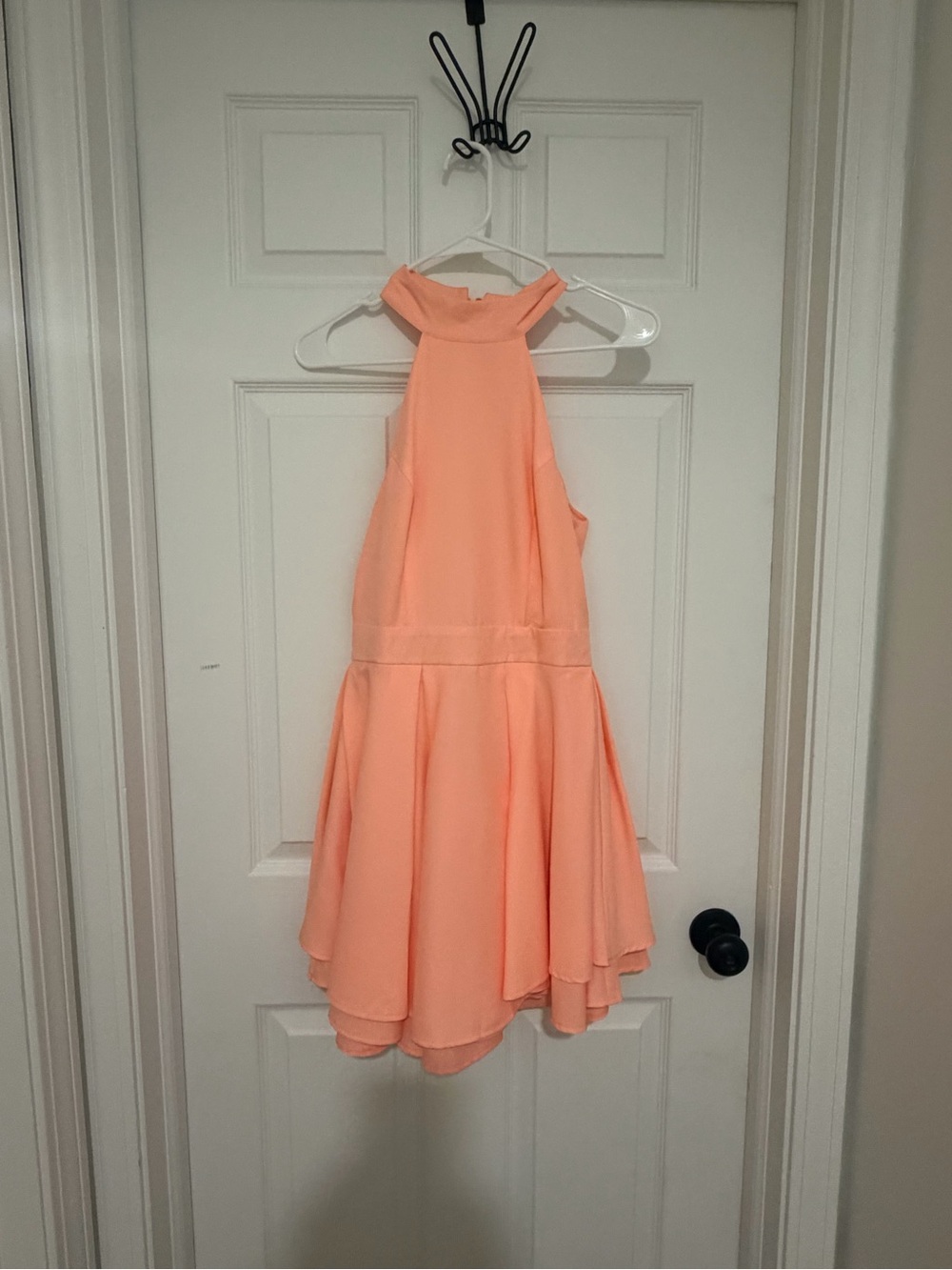 Lulu’s Peach Halter Dress